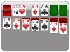 3 Card (3 Pass) Klondike